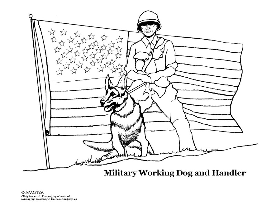 Disegno da colorare: Militare (Mestieri e Professioni) #102162 - Pagine da Colorare Stampabili Gratuite