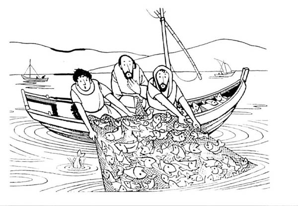 Disegno da colorare: Pescatore (Mestieri e Professioni) #103989 - Pagine da Colorare Stampabili Gratuite
