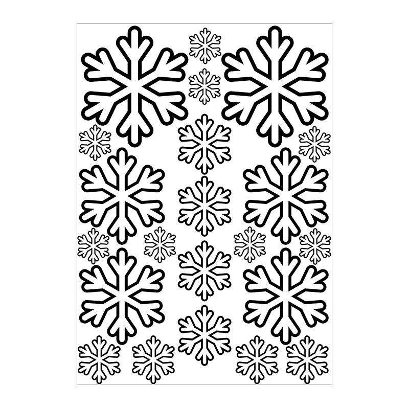 Disegno da colorare: Fiocco di Neve (Natura e Stagioni) #160486 - Pagine da Colorare Stampabili Gratuite