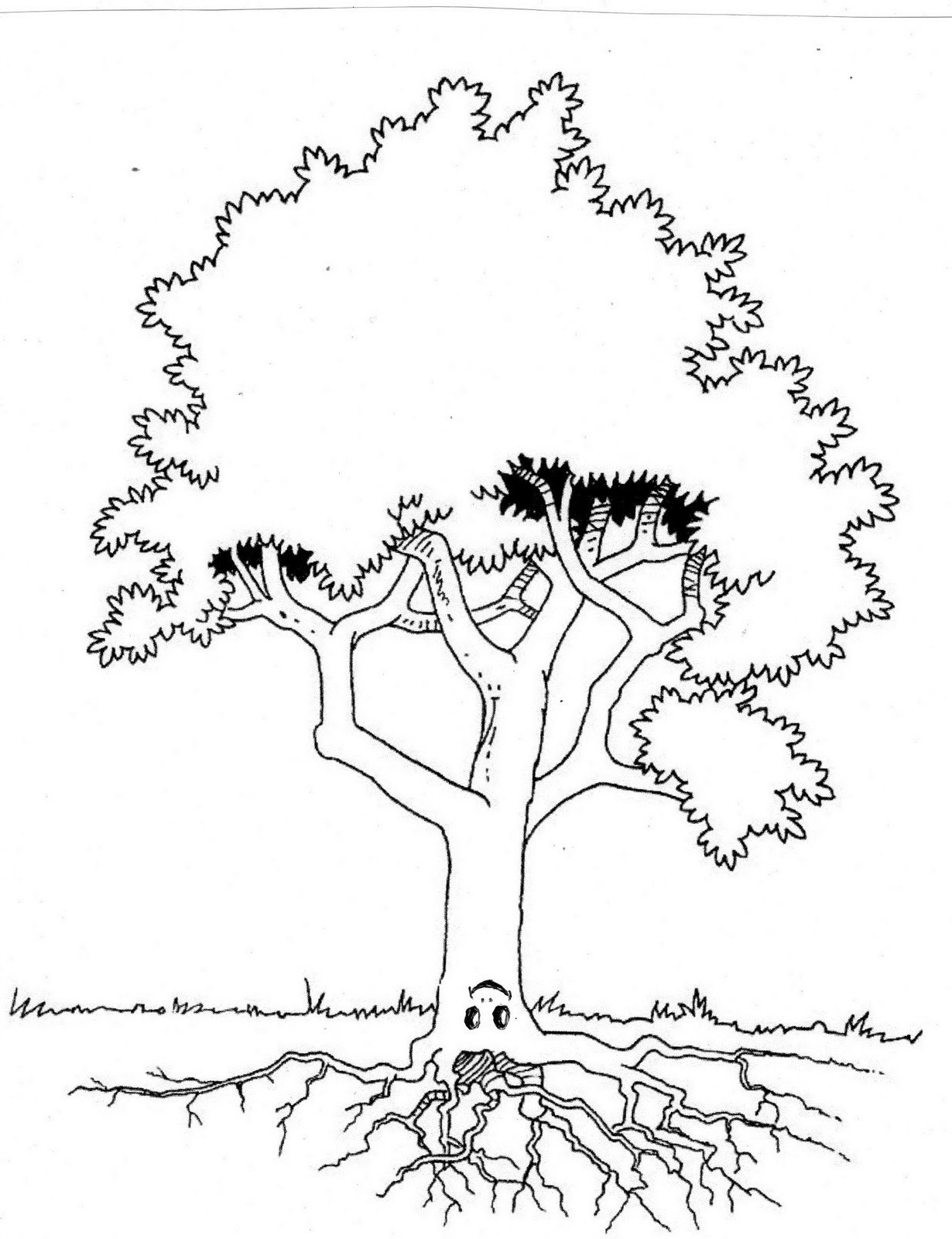 Disegno da colorare: ALBERO (Natura) #154775 - Pagine da Colorare Stampabili Gratuite