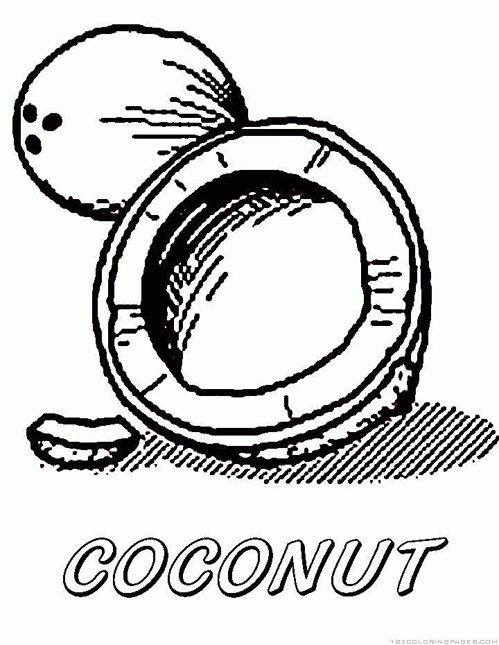 Disegno da colorare: Albero di cocco (Natura) #162373 - Pagine da Colorare Stampabili Gratuite