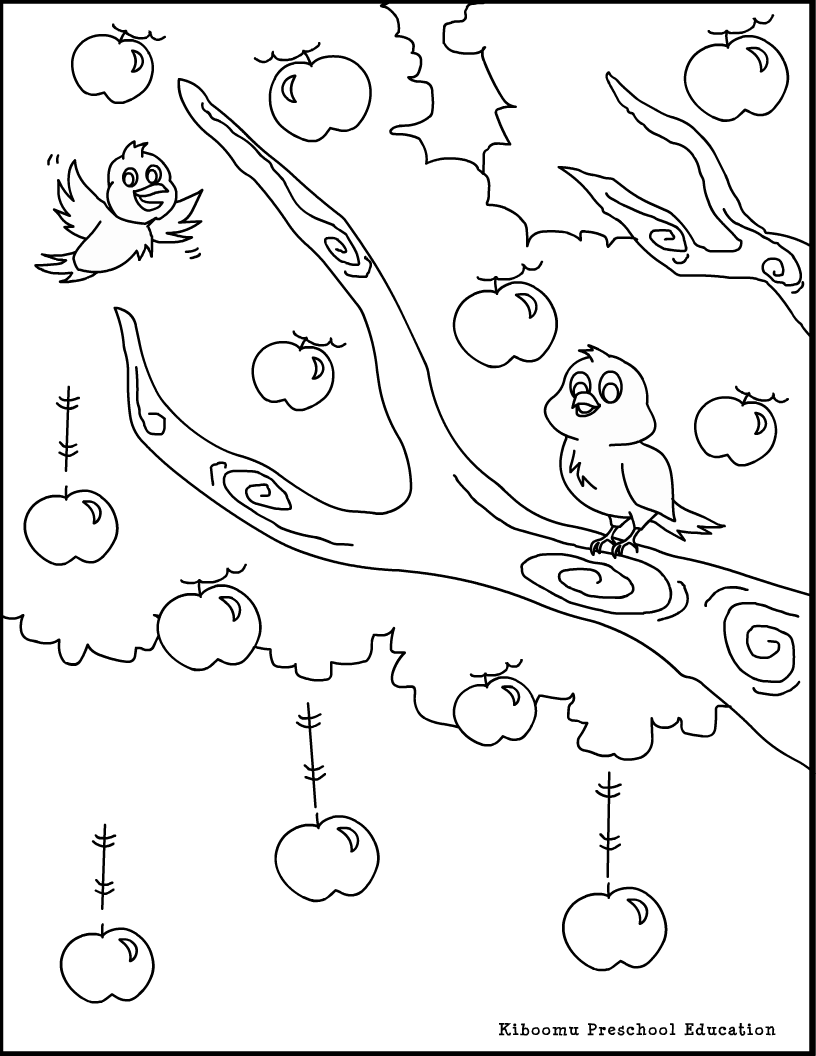 Disegno da colorare: albero di mele (Natura) #163746 - Pagine da Colorare Stampabili Gratuite
