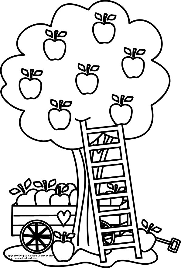 Disegno da colorare: albero di mele (Natura) #163782 - Pagine da Colorare Stampabili Gratuite