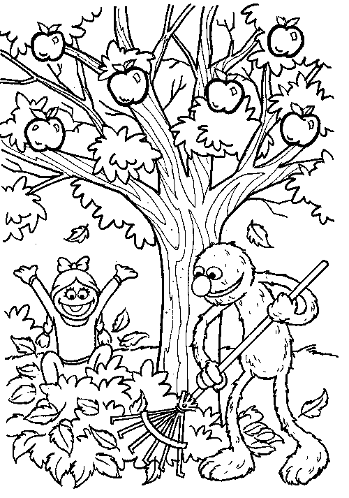 Disegno da colorare: albero di mele (Natura) #163790 - Pagine da Colorare Stampabili Gratuite