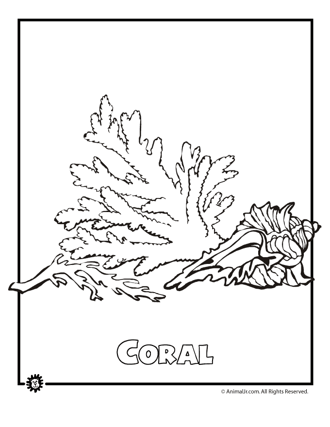 Disegno da colorare: Corallo (Natura) #162945 - Pagine da Colorare Stampabili Gratuite