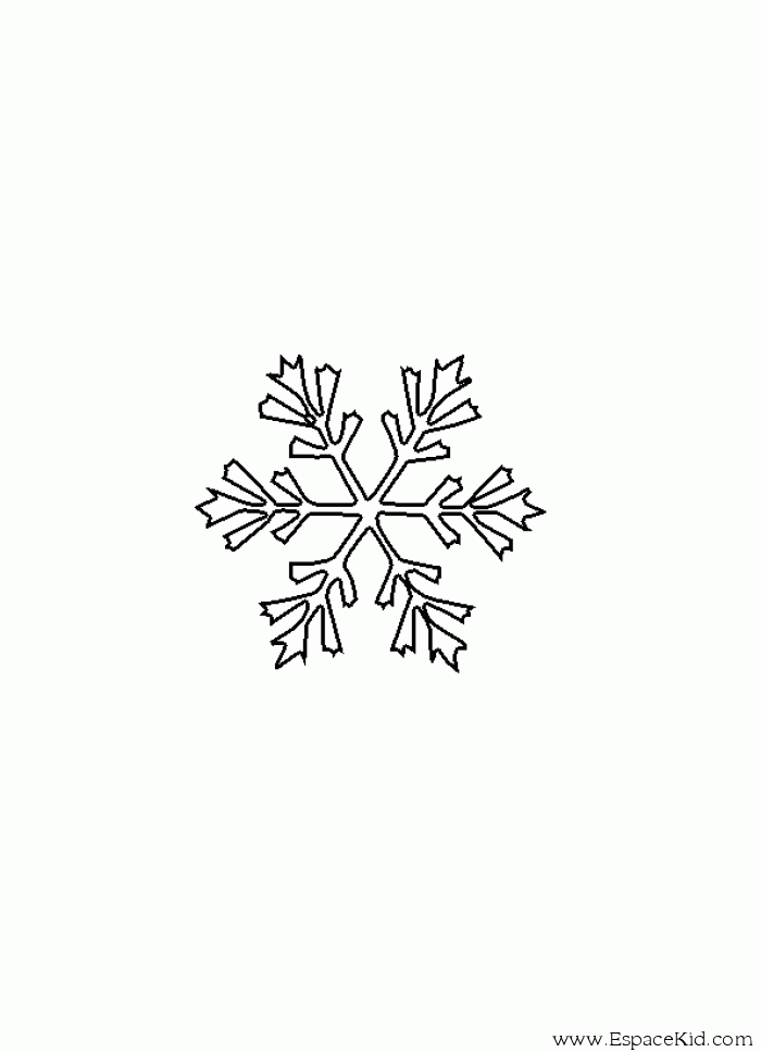 Disegno da colorare: Fiocco di neve (Natura) #160488 - Pagine da Colorare Stampabili Gratuite