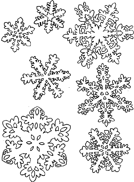 Disegno da colorare: Fiocco di neve (Natura) #160490 - Pagine da Colorare Stampabili Gratuite