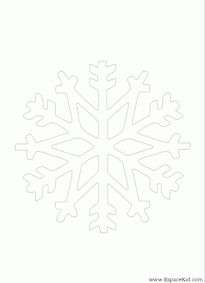Disegno da colorare: Fiocco di neve (Natura) #160560 - Pagine da Colorare Stampabili Gratuite