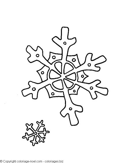 Disegno da colorare: Fiocco di neve (Natura) #160591 - Pagine da Colorare Stampabili Gratuite