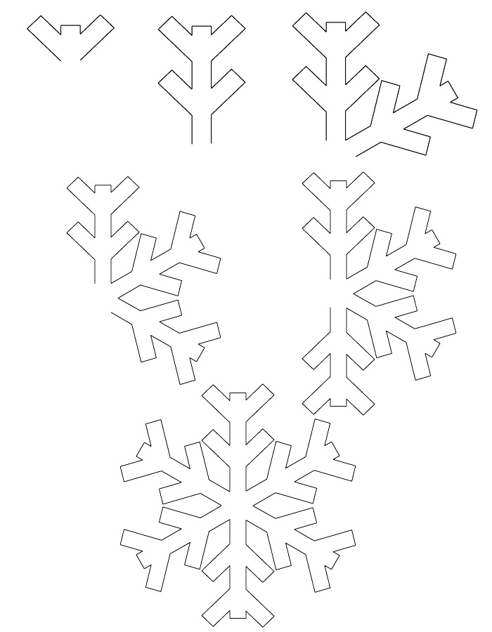 Disegno da colorare: Fiocco di neve (Natura) #160656 - Pagine da Colorare Stampabili Gratuite