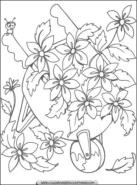 Disegno da colorare: fiori (Natura) #155050 - Pagine da Colorare Stampabili Gratuite