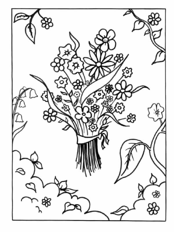 Disegno da colorare: fiori (Natura) #155145 - Pagine da Colorare Stampabili Gratuite