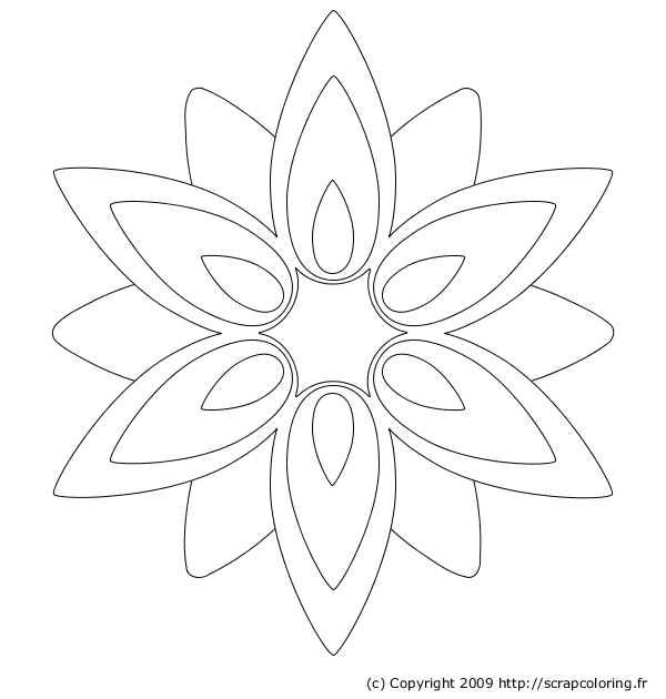 Disegno da colorare: fiori (Natura) #155176 - Pagine da Colorare Stampabili Gratuite