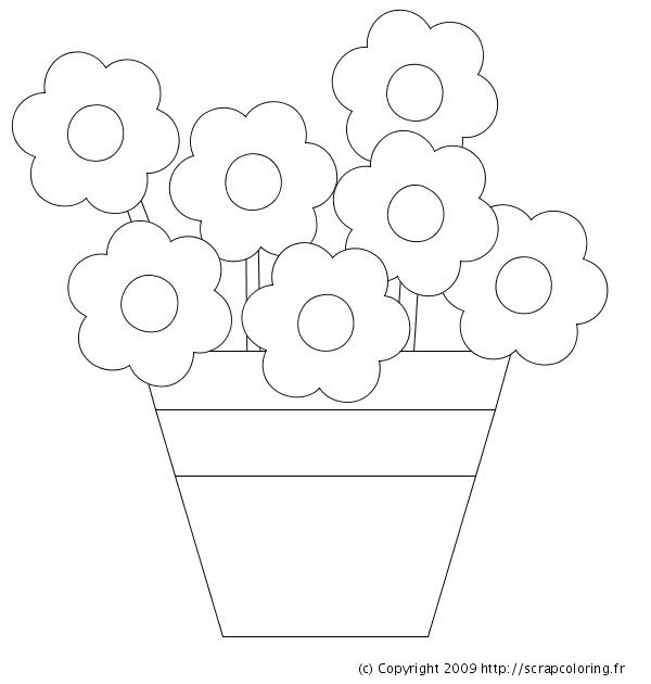 Disegno da colorare: fiori (Natura) #155190 - Pagine da Colorare Stampabili Gratuite