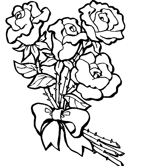 Disegno da colorare: Mazzo di fiori (Natura) #160780 - Pagine da Colorare Stampabili Gratuite