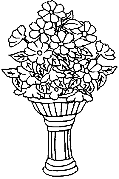 Disegno da colorare: Mazzo di fiori (Natura) #160887 - Pagine da Colorare Stampabili Gratuite