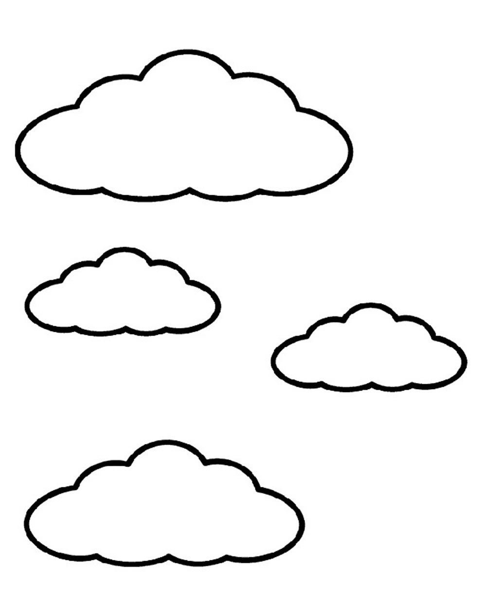 Disegno da colorare: Nuvola (Natura) #157324 - Pagine da Colorare Stampabili Gratuite