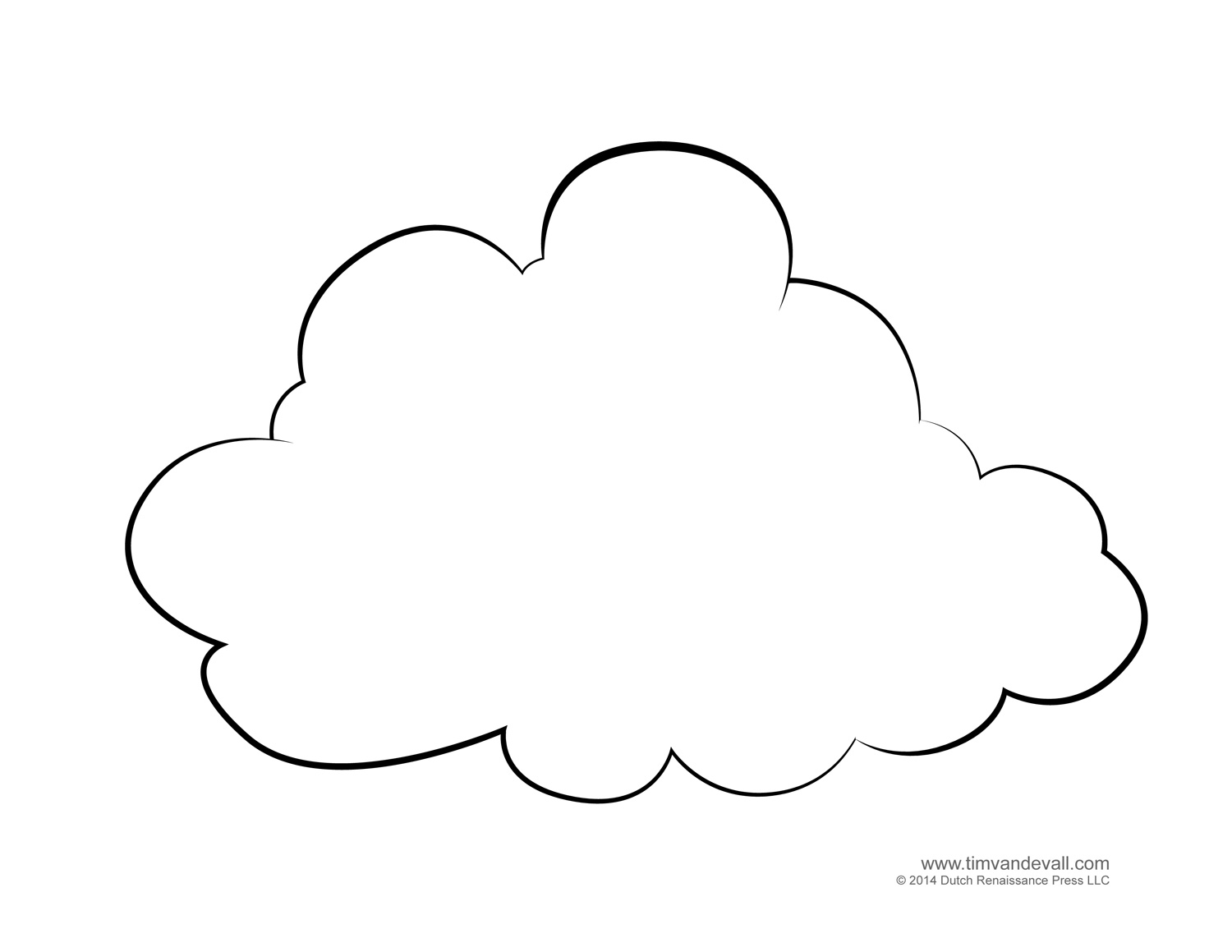 Disegno da colorare: Nuvola (Natura) #157356 - Pagine da Colorare Stampabili Gratuite