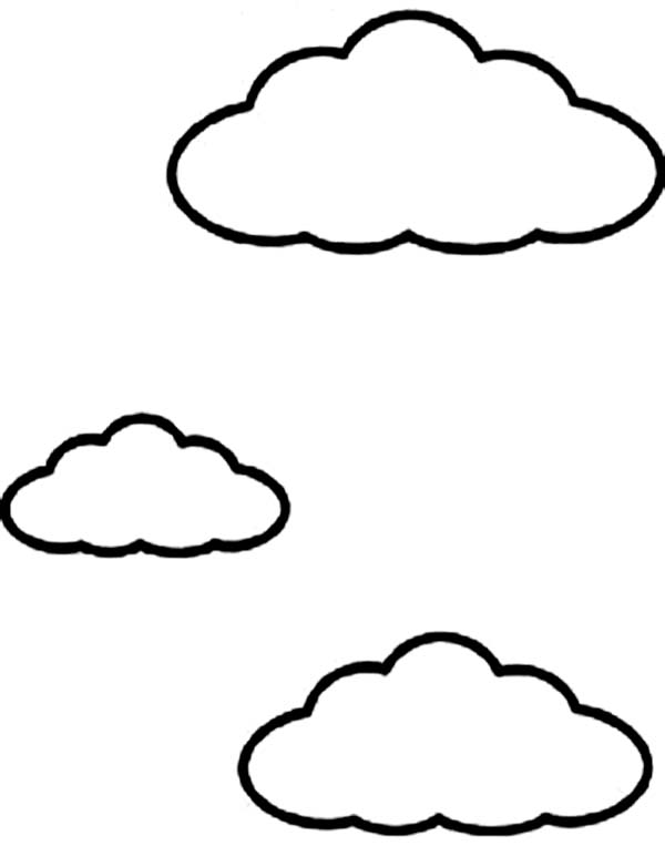 Disegno da colorare: Nuvola (Natura) #157462 - Pagine da Colorare Stampabili Gratuite