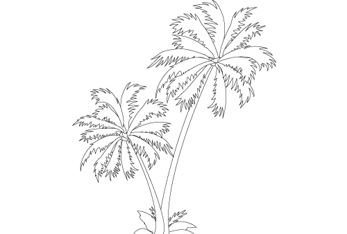 Disegno da colorare: Palma (Natura) #161122 - Pagine da Colorare Stampabili Gratuite