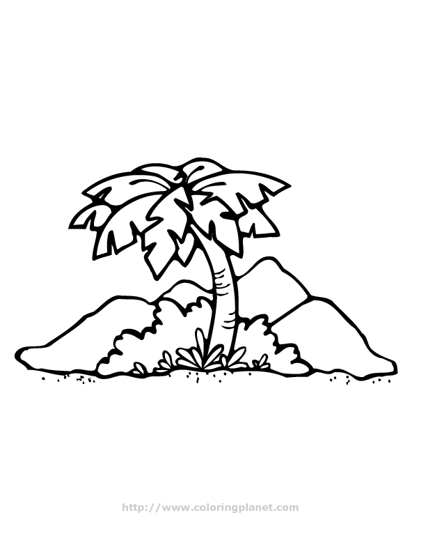 Disegno da colorare: Palma (Natura) #161169 - Pagine da Colorare Stampabili Gratuite