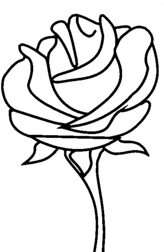 Disegno da colorare: Rose (Natura) #161876 - Pagine da Colorare Stampabili Gratuite