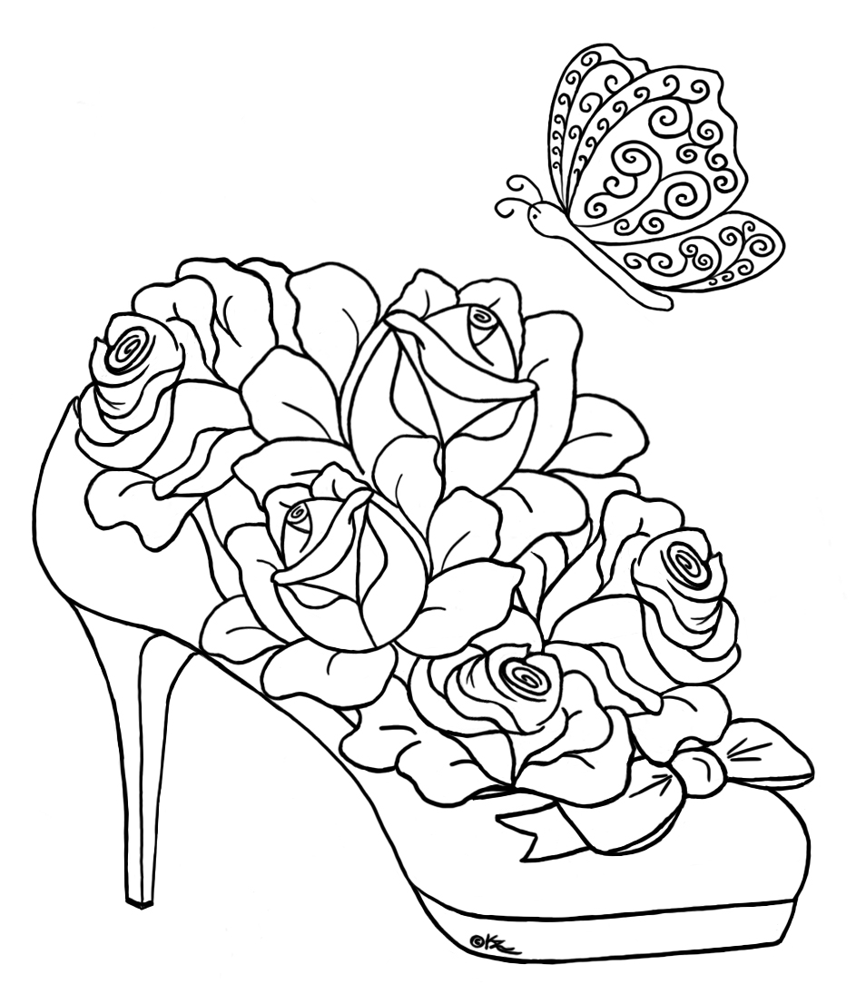 Disegno da colorare: Rose (Natura) #161967 - Pagine da Colorare Stampabili Gratuite
