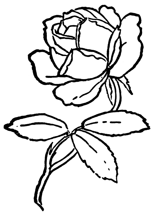 Disegno da colorare: Rose (Natura) #161989 - Pagine da Colorare Stampabili Gratuite