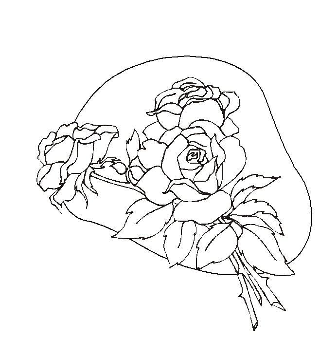 Disegno da colorare: Rose (Natura) #162038 - Pagine da Colorare Stampabili Gratuite