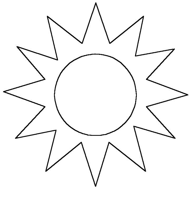 Disegno da colorare: Sole (Natura) #157903 - Pagine da Colorare Stampabili Gratuite