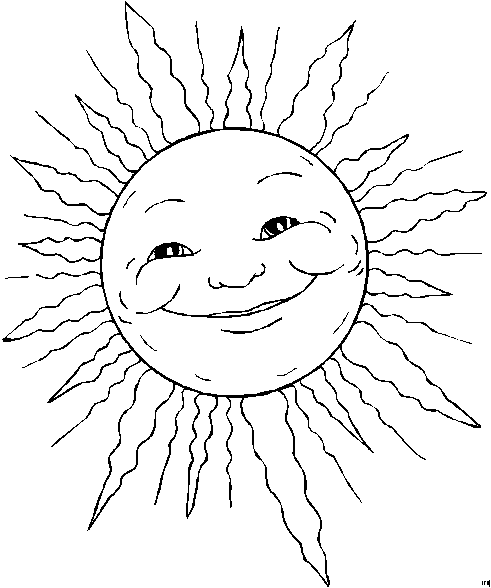 Disegno da colorare: Sole (Natura) #158031 - Pagine da Colorare Stampabili Gratuite