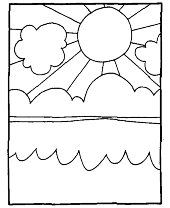 Disegno da colorare: Sole (Natura) #158112 - Pagine da Colorare Stampabili Gratuite