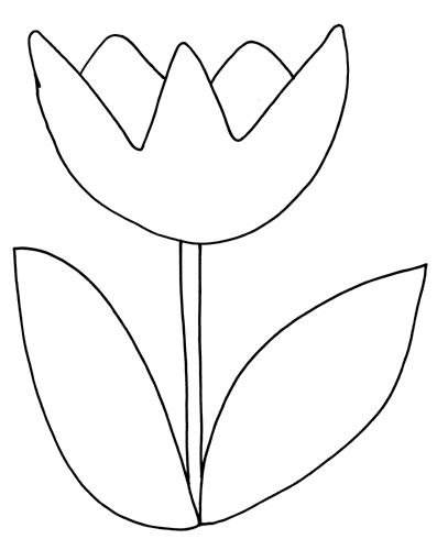 Disegno da colorare: Tulipano (Natura) #161628 - Pagine da Colorare Stampabili Gratuite