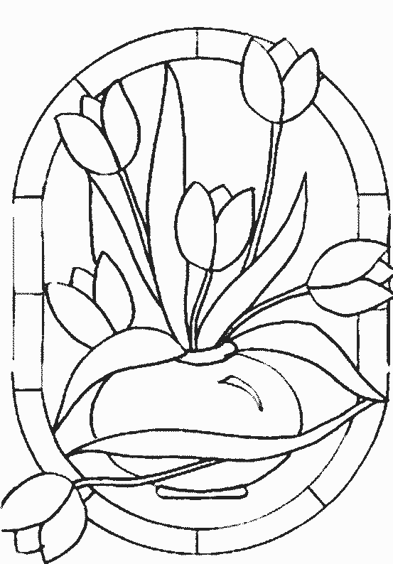 Disegno da colorare: Tulipano (Natura) #161663 - Pagine da Colorare Stampabili Gratuite