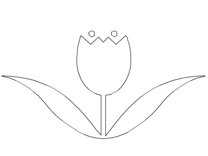 Disegno da colorare: Tulipano (Natura) #161722 - Pagine da Colorare Stampabili Gratuite