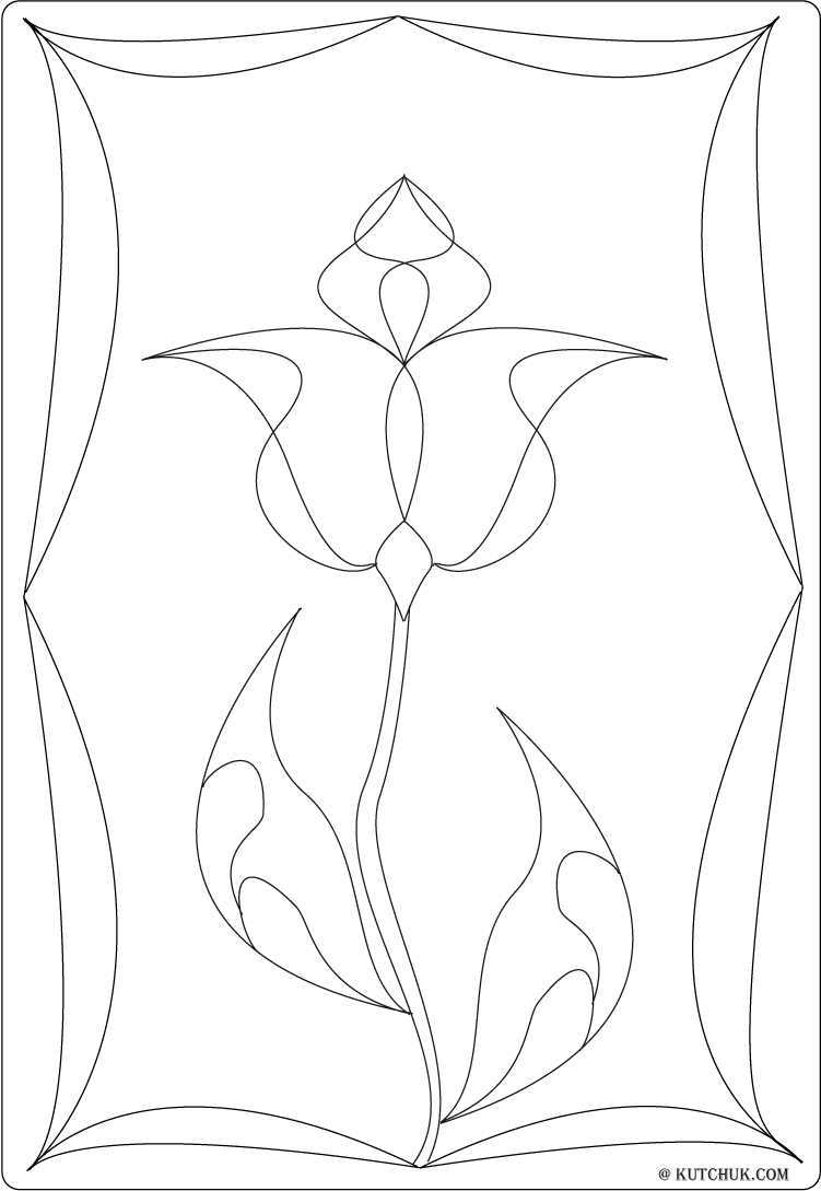 Disegno da colorare: Tulipano (Natura) #161735 - Pagine da Colorare Stampabili Gratuite