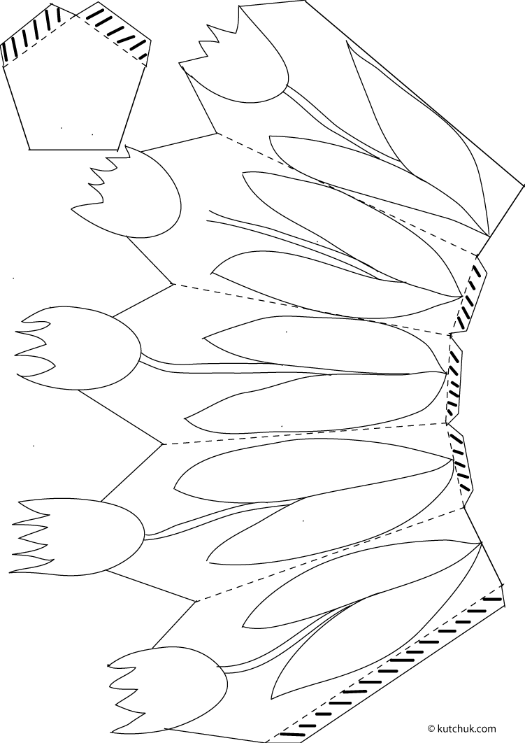 Disegno da colorare: Tulipano (Natura) #161778 - Pagine da Colorare Stampabili Gratuite