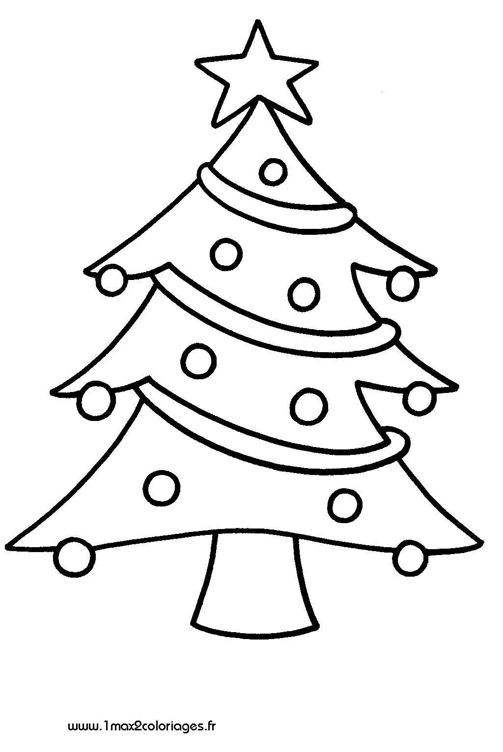 Disegno da colorare: albero di Natale (Oggetti) #167436 - Pagine da Colorare Stampabili Gratuite