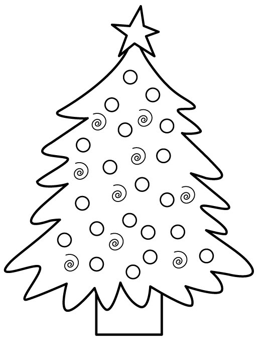 Disegno da colorare: albero di Natale (Oggetti) #167446 - Pagine da Colorare Stampabili Gratuite
