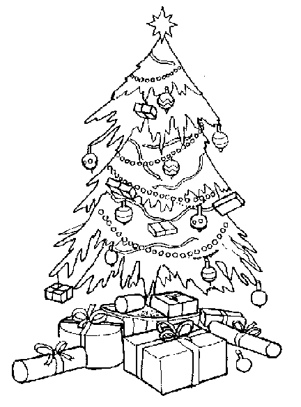 Disegno da colorare: albero di Natale (Oggetti) #167461 - Pagine da Colorare Stampabili Gratuite