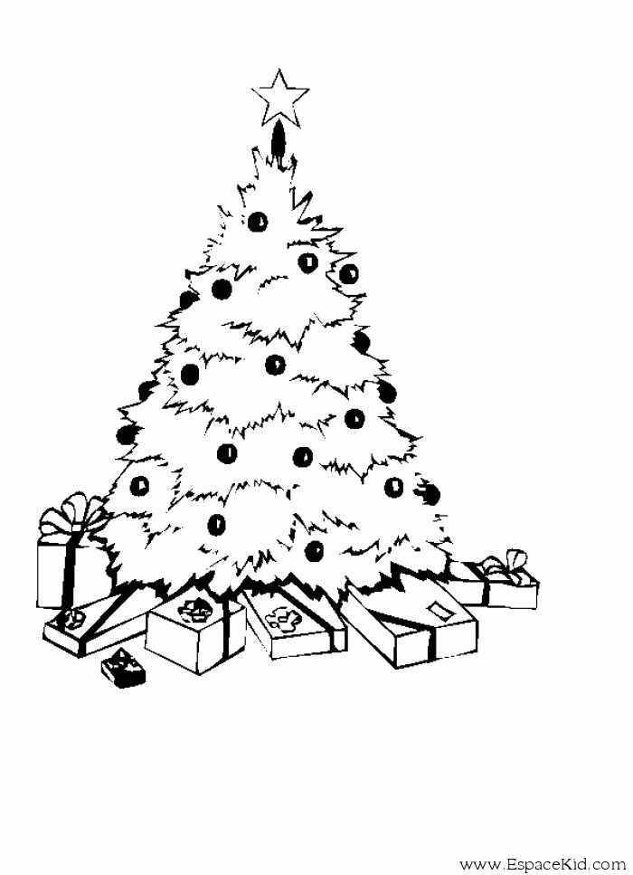 Disegno da colorare: albero di Natale (Oggetti) #167478 - Pagine da Colorare Stampabili Gratuite