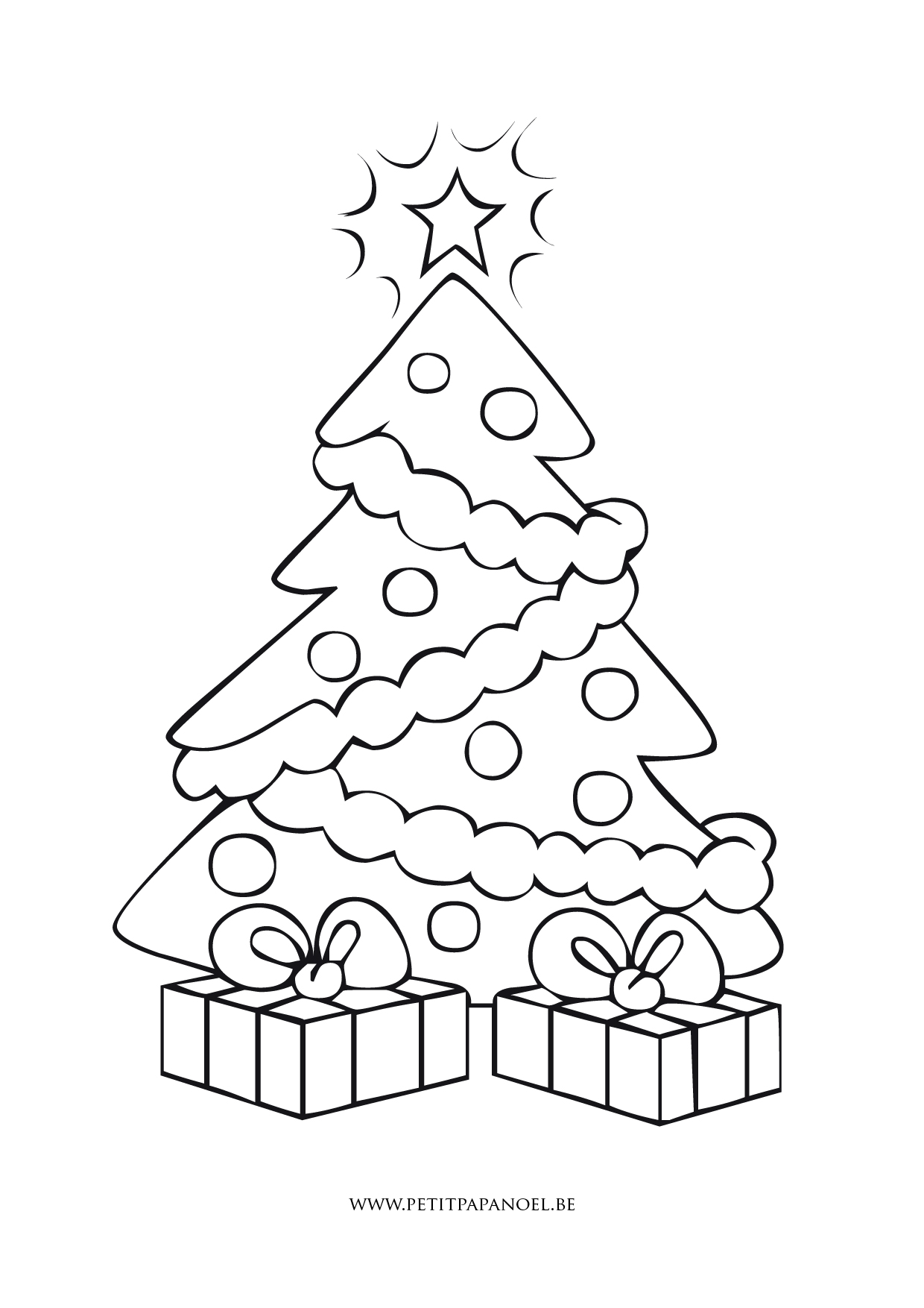 Disegno da colorare: albero di Natale (Oggetti) #167481 - Pagine da Colorare Stampabili Gratuite