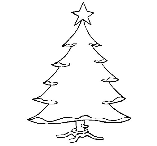 Disegno da colorare: albero di Natale (Oggetti) #167484 - Pagine da Colorare Stampabili Gratuite
