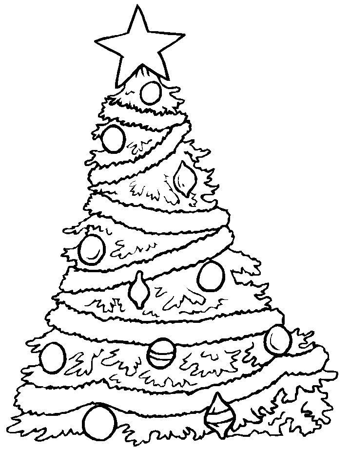 Disegno da colorare: albero di Natale (Oggetti) #167493 - Pagine da Colorare Stampabili Gratuite