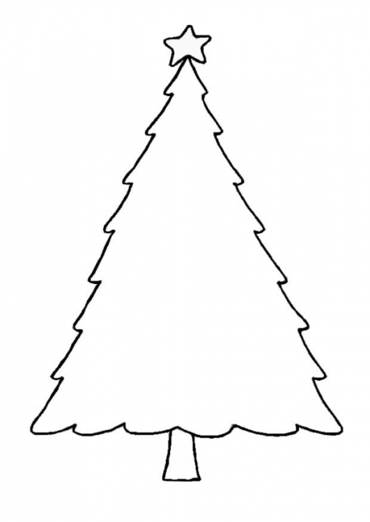 Disegno da colorare: albero di Natale (Oggetti) #167494 - Pagine da Colorare Stampabili Gratuite