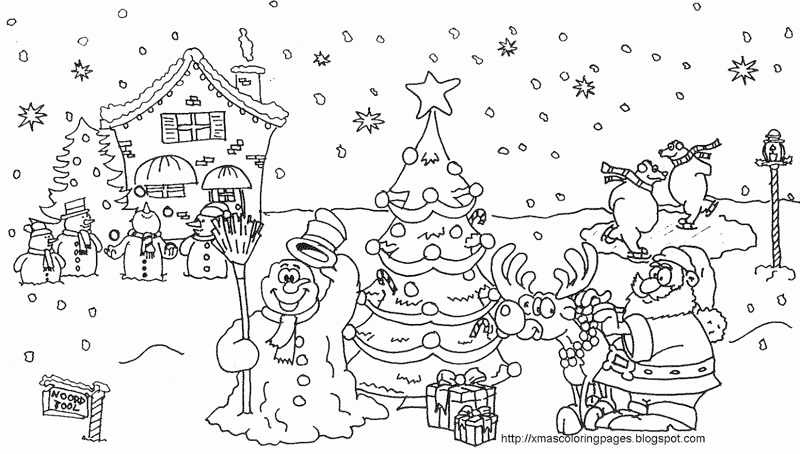 Disegno da colorare: albero di Natale (Oggetti) #167525 - Pagine da Colorare Stampabili Gratuite