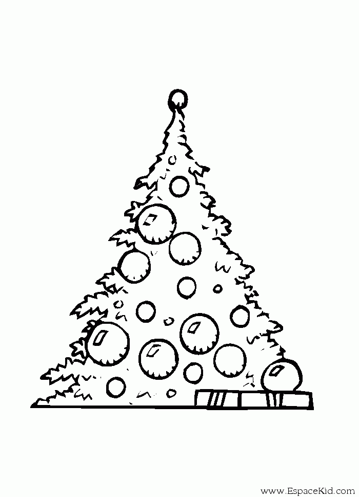 Disegno da colorare: albero di Natale (Oggetti) #167531 - Pagine da Colorare Stampabili Gratuite