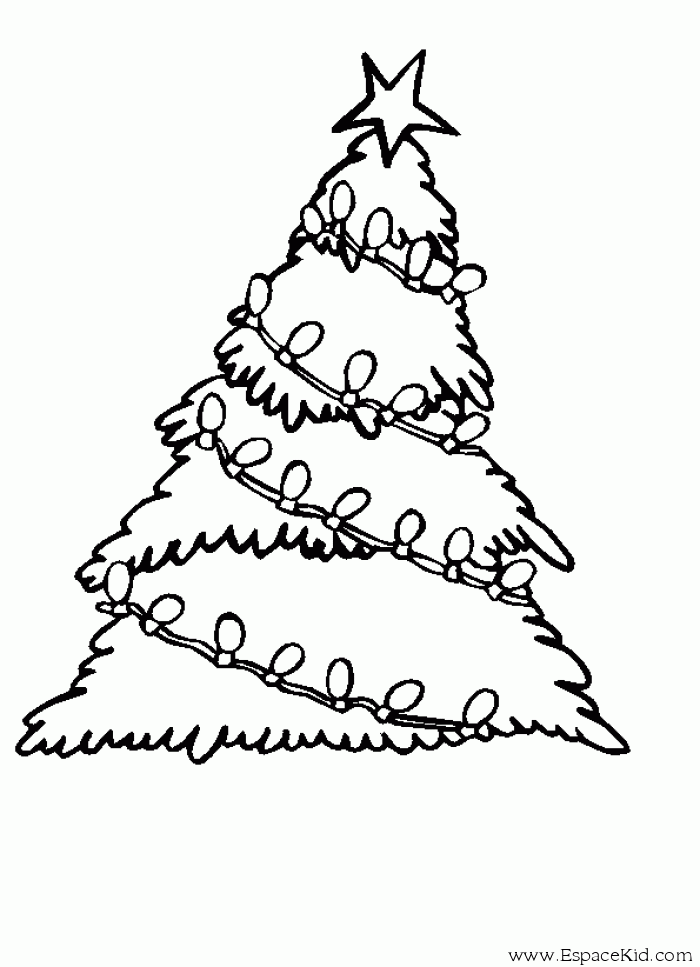 Disegno da colorare: albero di Natale (Oggetti) #167535 - Pagine da Colorare Stampabili Gratuite