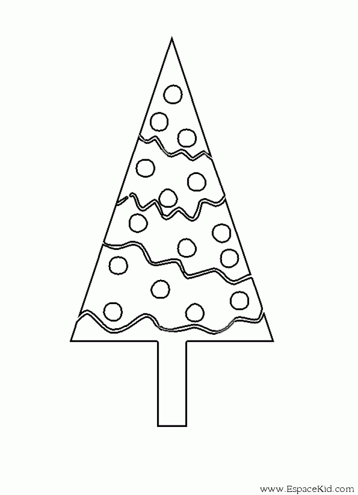 Disegno da colorare: albero di Natale (Oggetti) #167550 - Pagine da Colorare Stampabili Gratuite