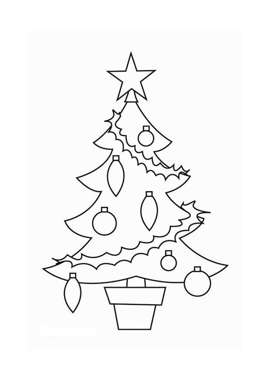 Disegno da colorare: albero di Natale (Oggetti) #167571 - Pagine da Colorare Stampabili Gratuite